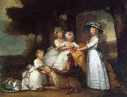 The Children of the Second Duke of Northumberland by Gilbert Stuart Gilbert Stuart